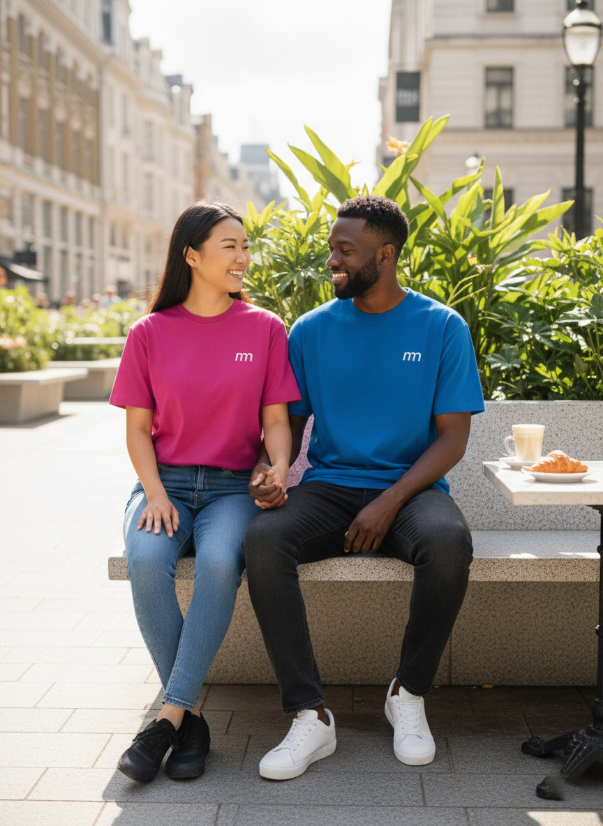 Ntswemebwo Oversize Unisex T-Shirt High Quality 100% Cotton Short Sleeve