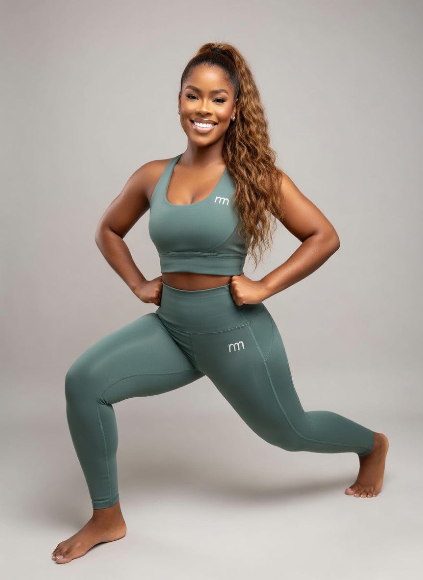 Cross-Back Athleisure Set