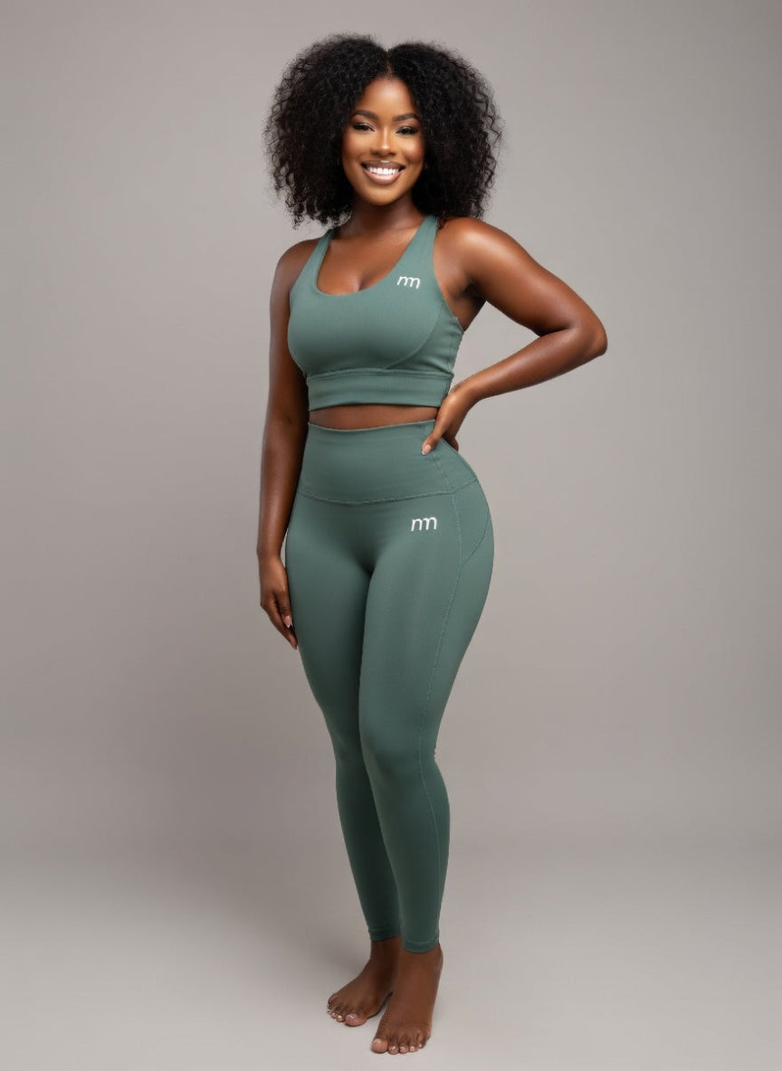 Cross-Back Athleisure Set